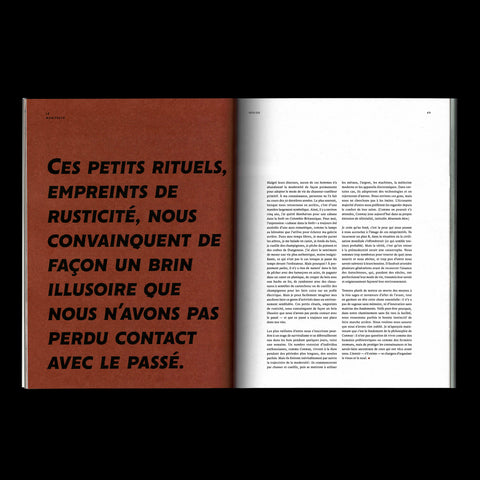 Numéro 04 - Que nous révèlent les trajectoires de la nature?
